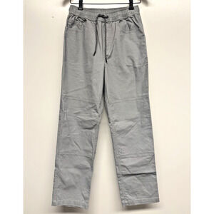 Bearded Goat Pants Men’s Small Light Gray Chino Foundry Canvas Hiking Outdoors